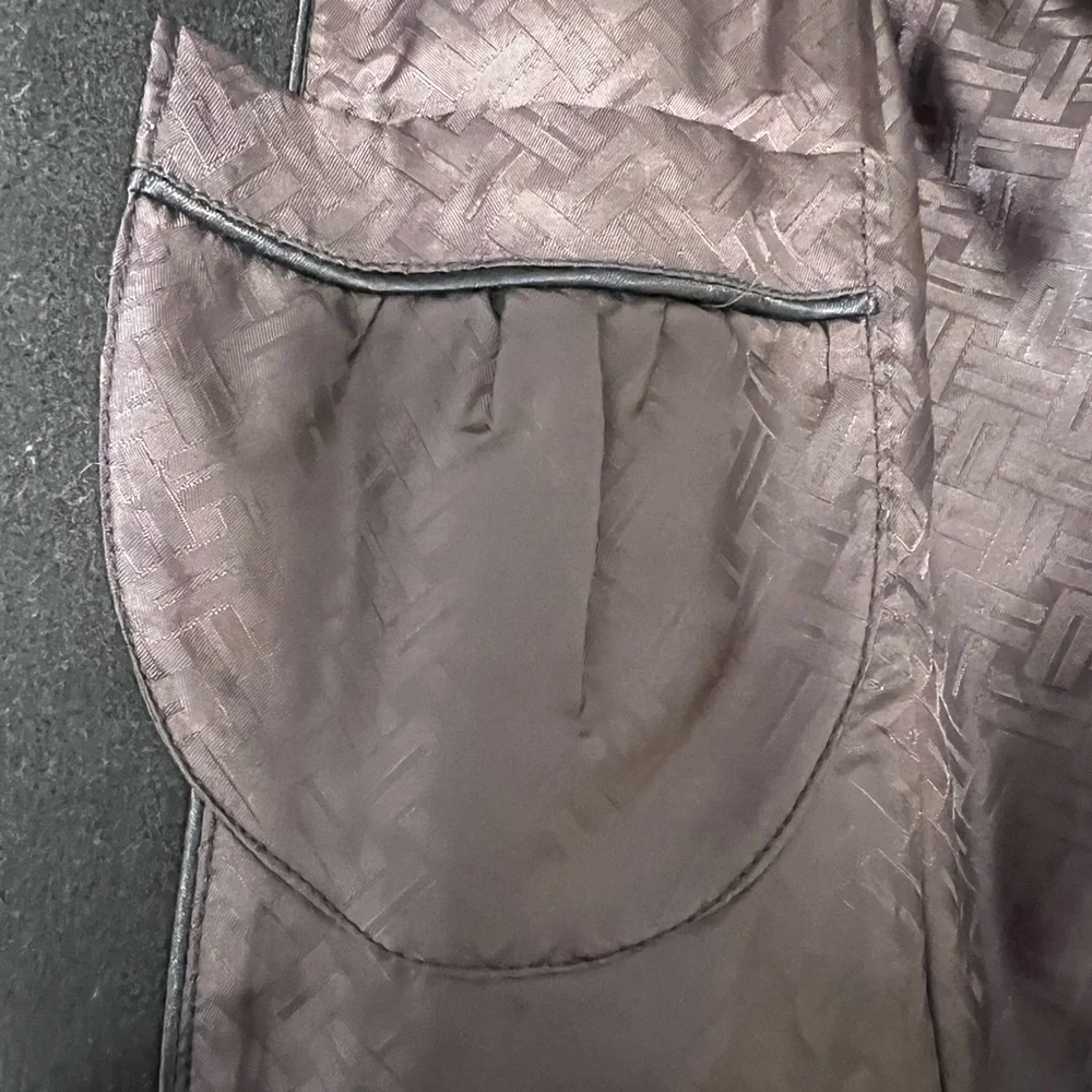 Cole Haan wool blend belted wrap coat - Size 12 - Picture 6 of 8